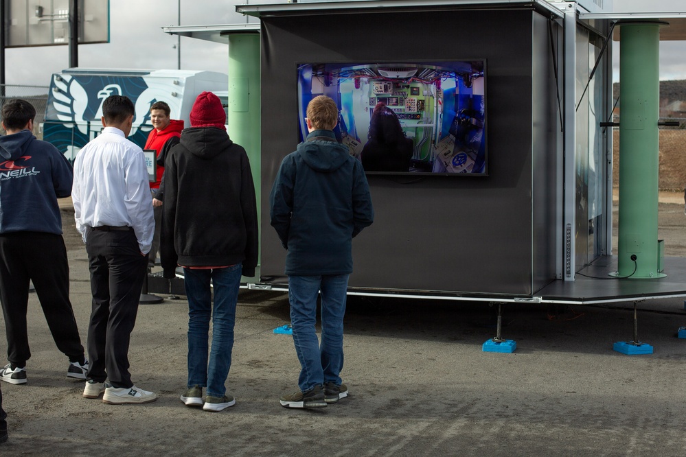 Students from Reno area high school take part in The Strike Group Activation