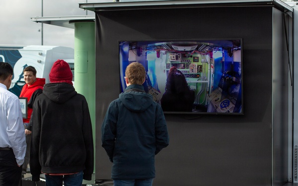Students from Reno area high school take part in The Strike Group Activation