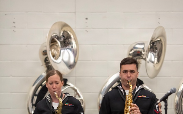 Navy Band Southwest performs at Spanish Springs High School