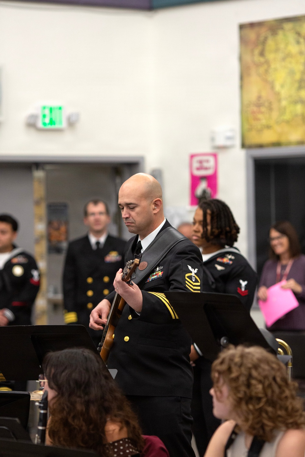 Navy Band Southwest performs at Spanish Springs High School