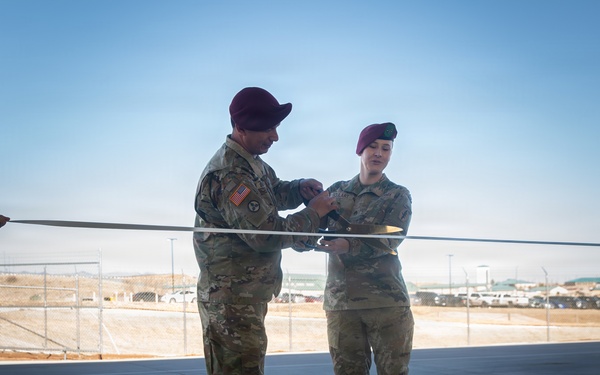 2nd Battalion, 10th SFG(A) Receives New Motor Pool During Ribbon Cutting Ceremony