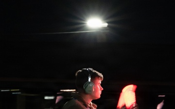 Nightfall over Nellis