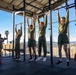 U.S. Marines participate in Col. Posey’s pull-up program