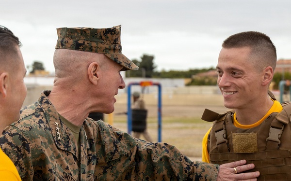 The 39th Commandant of the Marine Corps Visits MCRD San Diego
