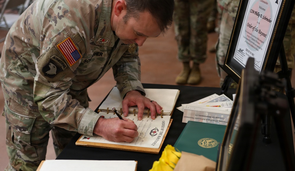1st Battalion 37th Field Artillery Regiment Change of Responsibility