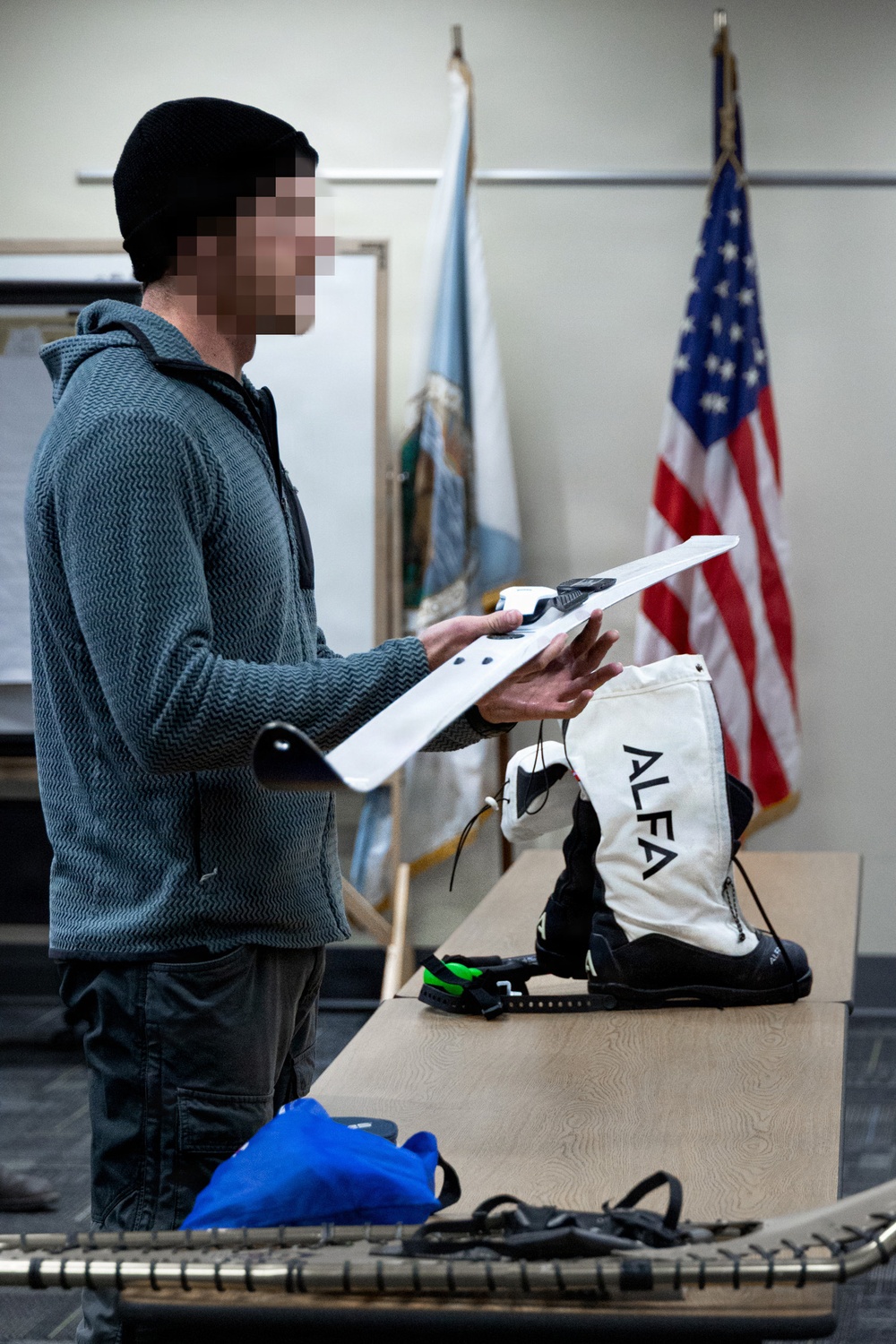 10th SFG(A) extreme cold weather gear class