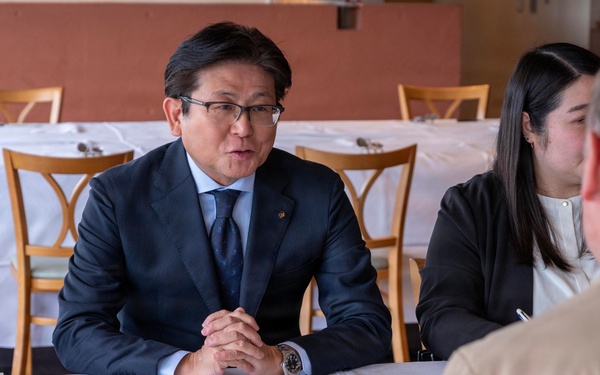 CFAS Commander and Sasebo City Mayor Host Quarterly Meeting