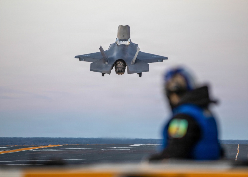 Marine Fighter Attack Squadron 211 Operations with Makin Island