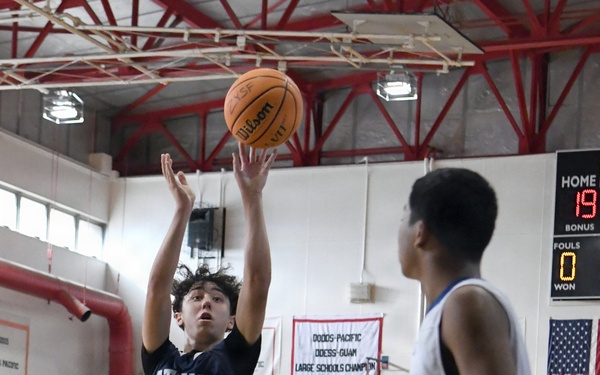 Bilateral youth basketball exchange at Camp Zama continues with day of scrimmages
