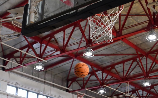 Bilateral youth basketball exchange at Camp Zama continues with day of scrimmages