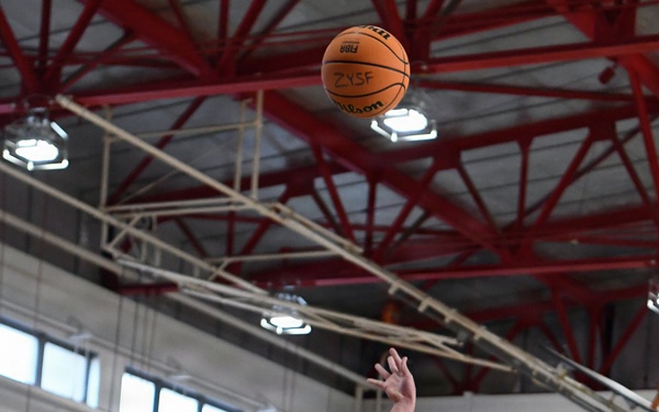 Bilateral youth basketball exchange at Camp Zama continues with day of scrimmages