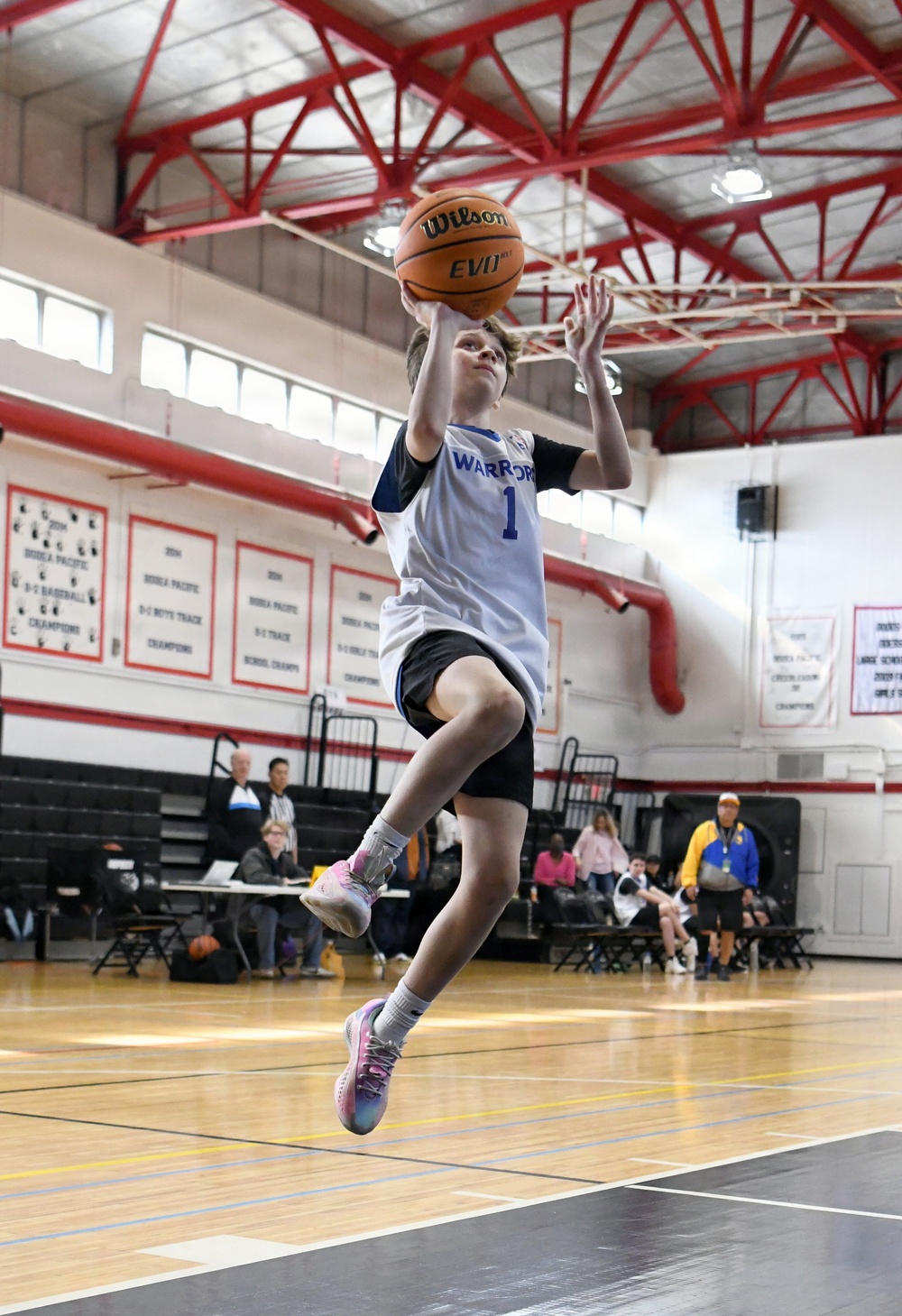 Bilateral youth basketball exchange at Camp Zama continues with day of scrimmages