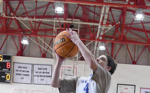 Bilateral youth basketball exchange at Camp Zama continues with day of scrimmages