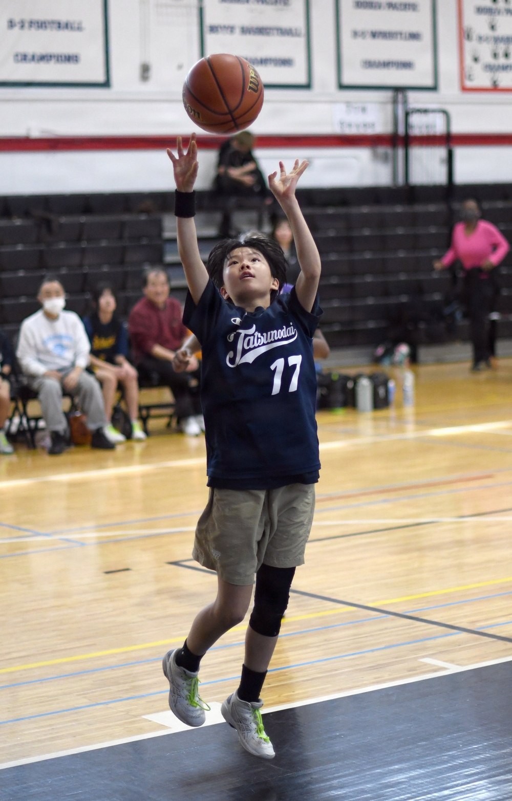 Bilateral youth basketball exchange at Camp Zama continues with day of scrimmages