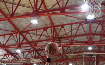 Bilateral youth basketball exchange at Camp Zama continues with day of scrimmages