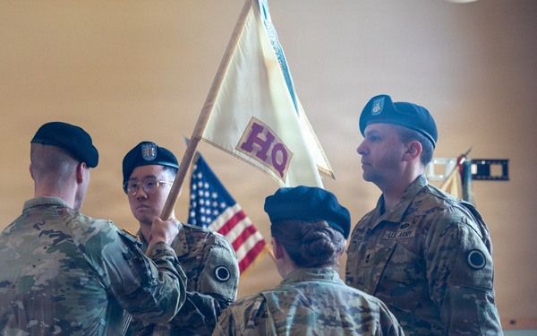 Change of Command Ceremony