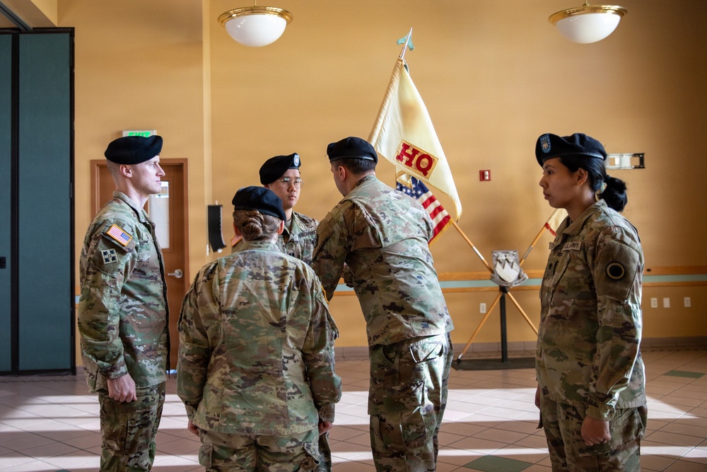 Change of Command Ceremony