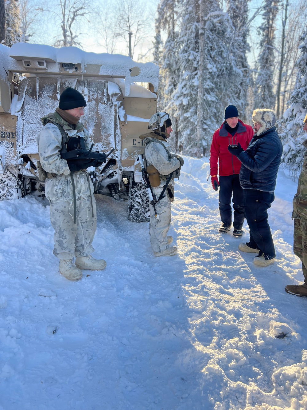 Arctic Angels dig-in to Yukon Training Area during JPMRC 26-02
