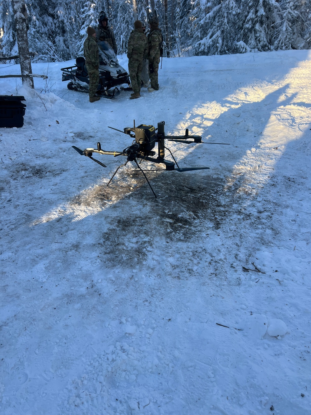 Arctic Angels dig-in to Yukon Training Area during JPMRC 26-02