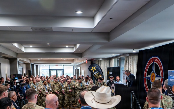 U.S. Army Best Drone Warfighter Competition Opening Ceremony
