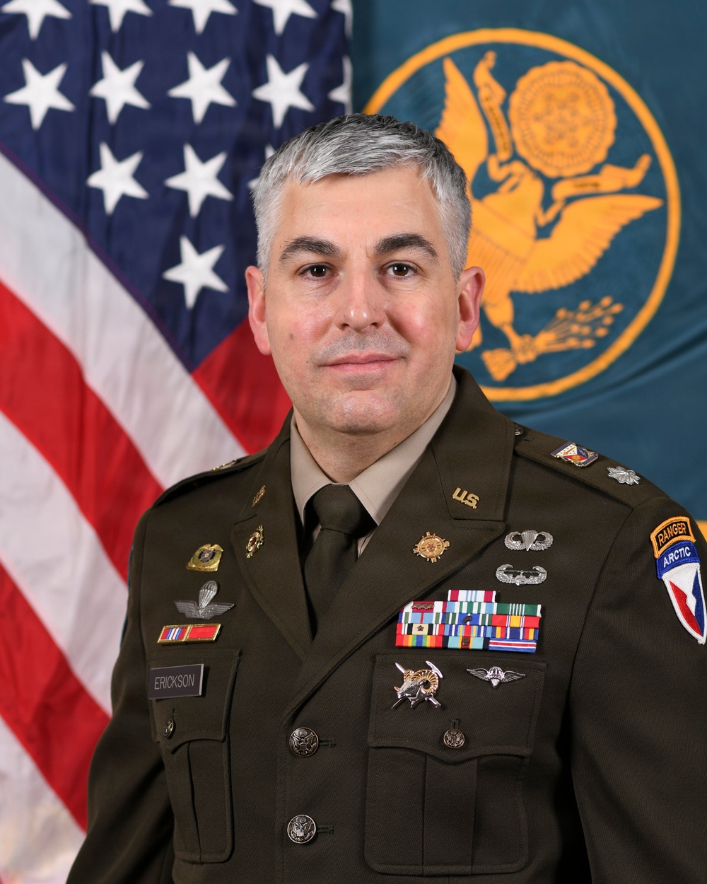 Lt. Col. Eric J. Erickson, Commander of the Army Field Support Battalion, Joint Base Elmendorf Richardson, Alaska