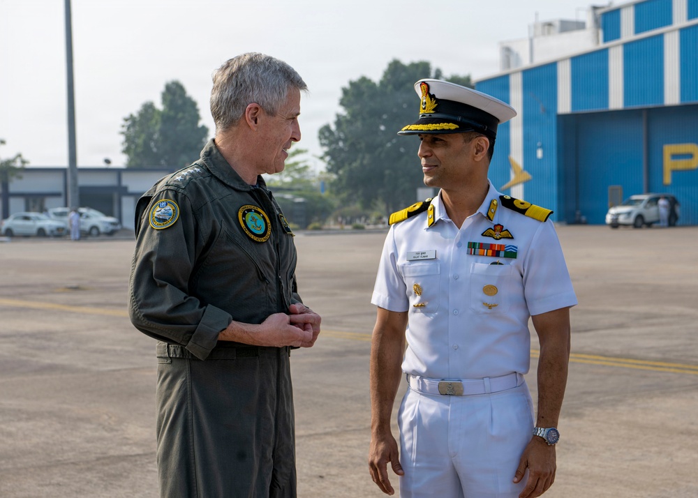 Adm. Steve Koehler, commander, U.S. Pacific Fleet, travels to Visakhapatnam, India for MILAN 2026