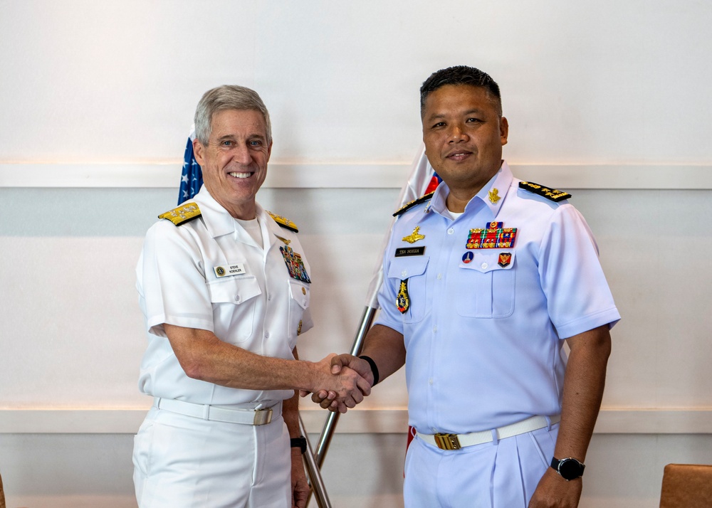 Adm. Steve Koehler, commander, U.S. Pacific Fleet, travels to Visakhapatnam, India for MILAN 2026