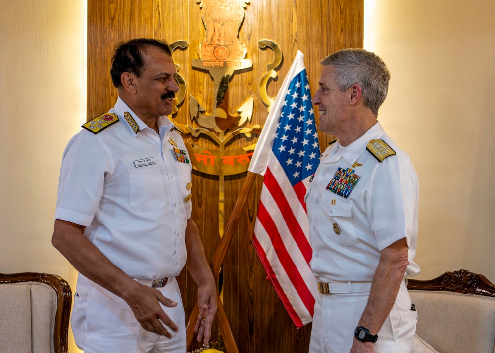 Adm. Steve Koehler, commander, U.S. Pacific Fleet, travels to Visakhapatnam, India for MILAN 2026