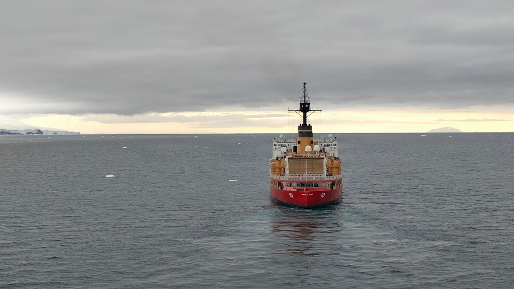 USCGC Polar Star (WAGB 10) continues operations in Antarctica in support of Operation Deep Freeze 2026