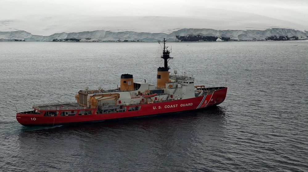 USCGC Polar Star (WAGB 10) continues operations in Antarctica in support of Operation Deep Freeze 2026