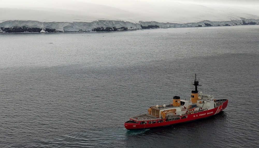 USCGC Polar Star (WAGB 10) continues operations in Antarctica in support of Operation Deep Freeze 2026