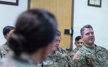 HRC Command Team Visits 2CAB Human Resources Soldiers