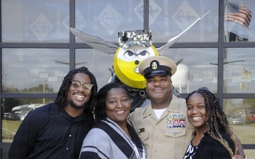 HMCM Jerry Roshell Frocked at 22nd Naval Construction Regiment