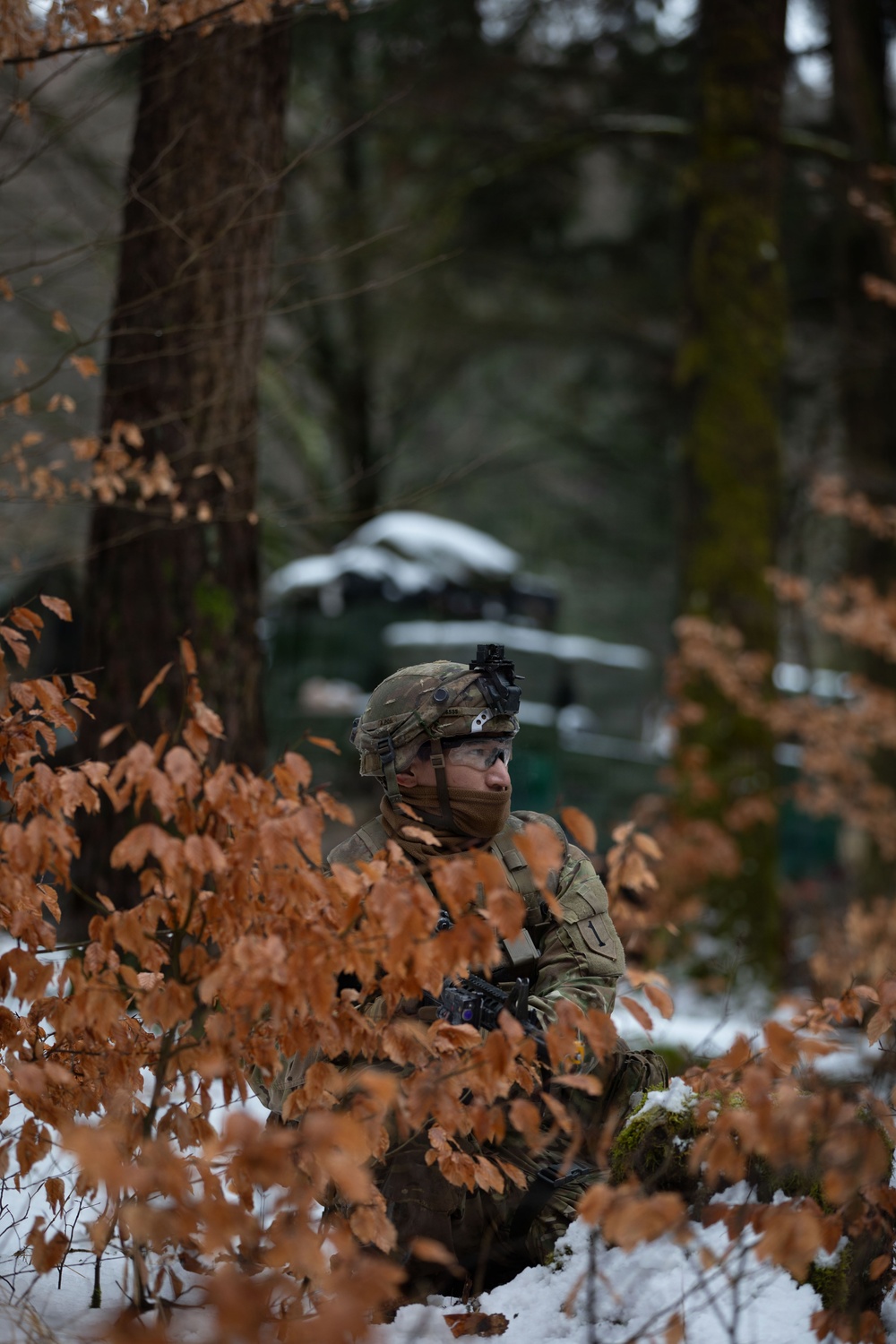 U.S. Army Soldiers Conduct Field Training During Combined Resolve 26-05 in Hohenfels, Germany.