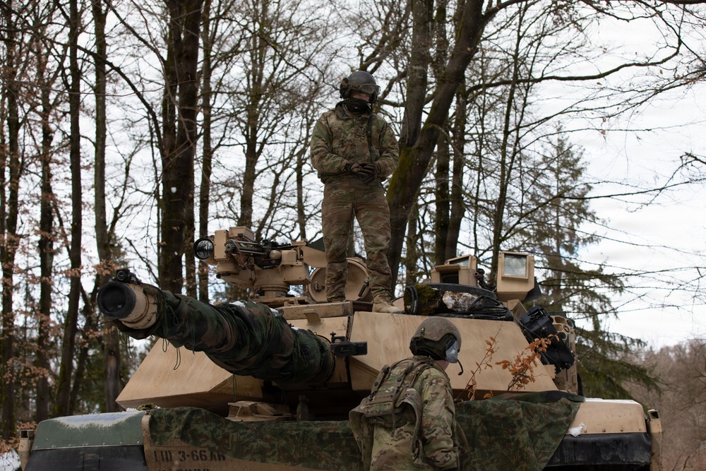 U.S. Army Soldiers Conduct Field Training During Combined Resolve 26-05 in Hohenfels, Germany.