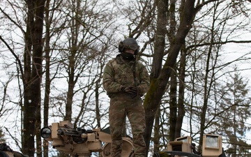 U.S. Army Soldiers Conduct Field Training During Combined Resolve 26-05 in Hohenfels, Germany.