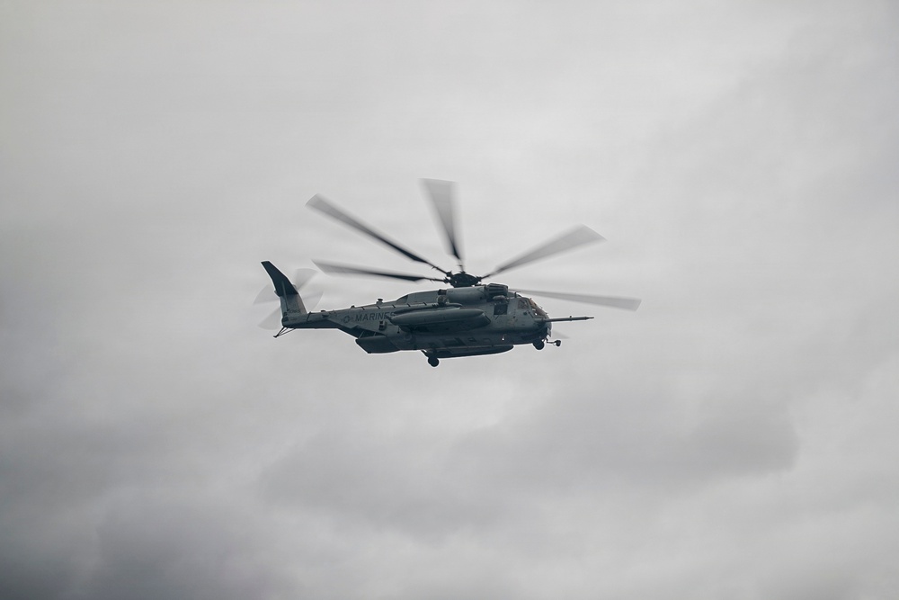 USS Tripoli Conducts Flight Quarters
