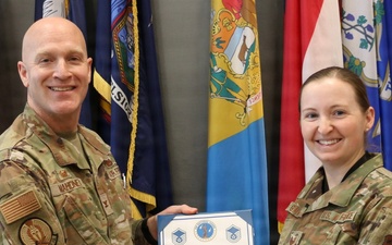 Master Sgt. Ashley Gilbert promotion