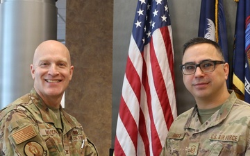 Master Sgt. Alexander Bobka promotion