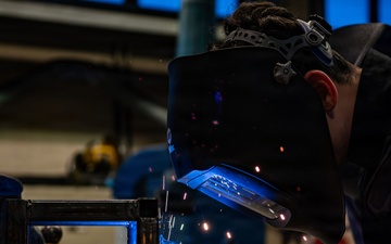 86th Maintenance Squadron metal technicians melt limits, shape readiness