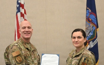 Maj. Nancy Peterson promotion