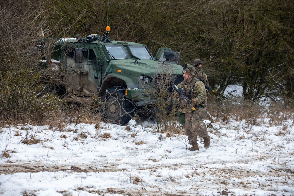 U.S. Soldiers Conduct Tactical Training for Combined Resolve 26-05
