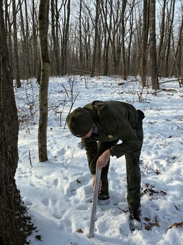 Snow Measurements at Buffumville Lake 2026