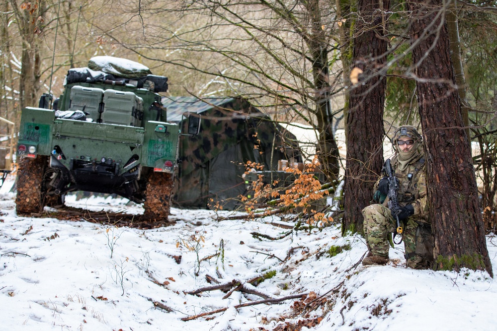 U.S. Army Soldiers Train During Combined Resolve 26-05 at JMRC Hohenfels