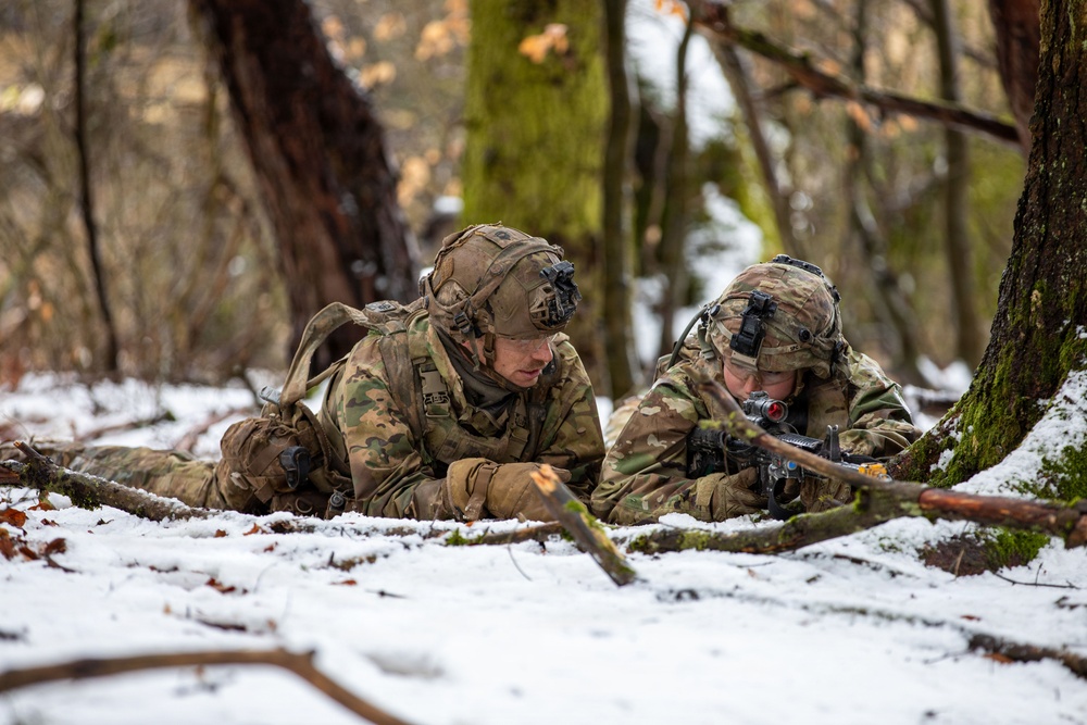 U.S. Army Soldiers Train During Combined Resolve 26-05 at JMRC Hohenfels