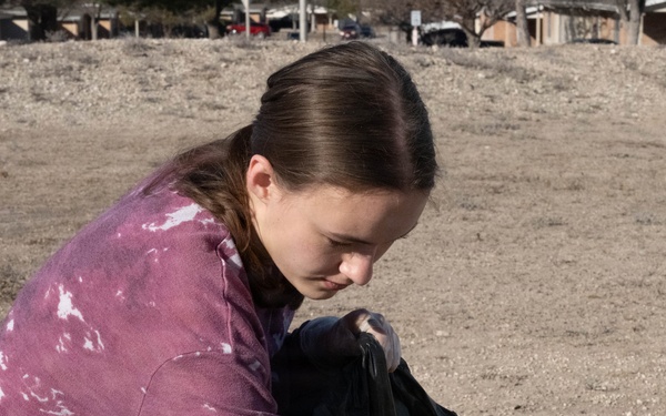 Laughlin community gathers for first base beautification event