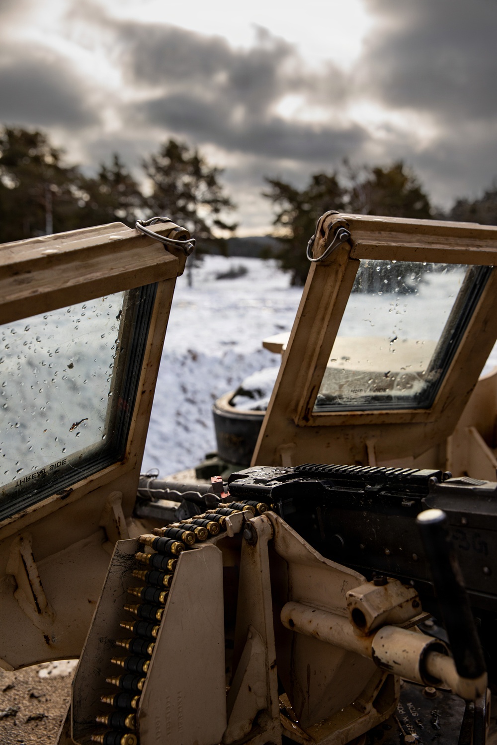 U.S. Army M1A2 Abrams Tank crew participates in combat training during Combined Resolve 26-05