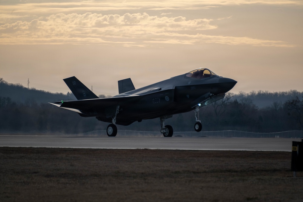 Second Finnish Air Force F-35 Lightning II Arrives at Ebbing Air National Guard Base