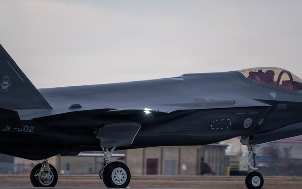 Second Finnish Air Force F-35 Lightning II Arrives at Ebbing Air National Guard Base