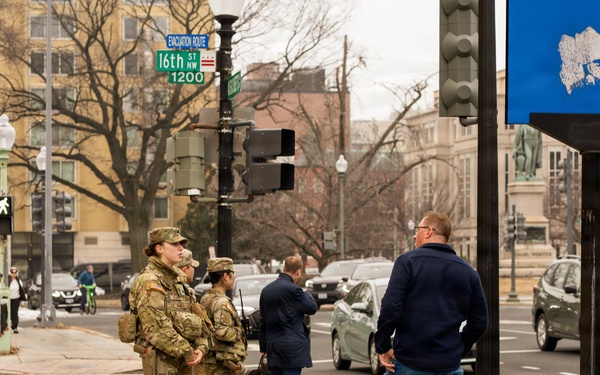 Arkansas National Guard Patrol in Support of D.C. Safe and Beautiful